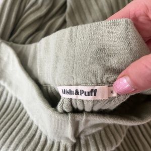 Misha & Puff Entrelec Pants, size XL (fits M to XL), limestone color, VGUC